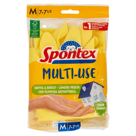 Spontex Guanti Casalinghi Milleusi Taglia M